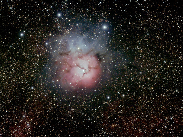 Messier 20 - Trifid Nebula - 190mm telescope