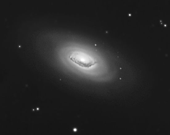 M64 Black-eye galaxy