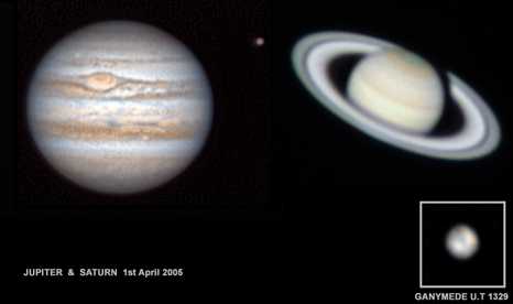 Jupiter & Saturn 2005